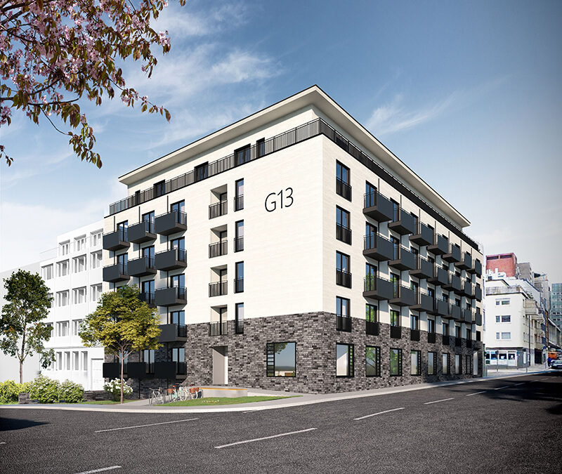 Reiß & Co. baut im Auftrag der Projekt Stuttgart A1.13 GmbH & Co.KG 92 Appartements in der Stuttgarter Goethestraße